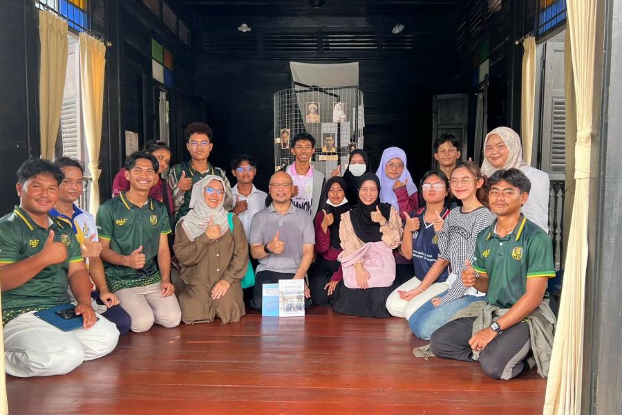 กิจกรรมเรียนรู้นอกสถานที่ ณ มูลนิธิอาจารย์ฮัจยีสุหลง อับดุลกอเดร์ โต๊ะมีนา